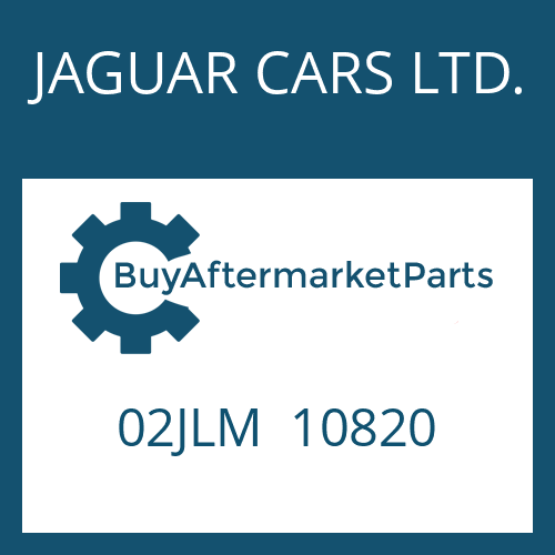 JAGUAR CARS LTD. 02JLM 10820 - ROUND SEALING RING