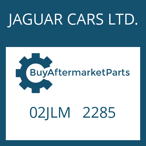 JAGUAR CARS LTD. 02JLM 2285 - ROUND SEALING RING