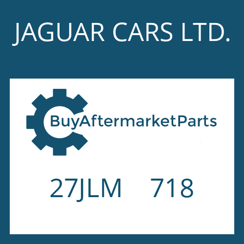 JAGUAR CARS LTD. 27JLM 718 - ROUND SEALING RING