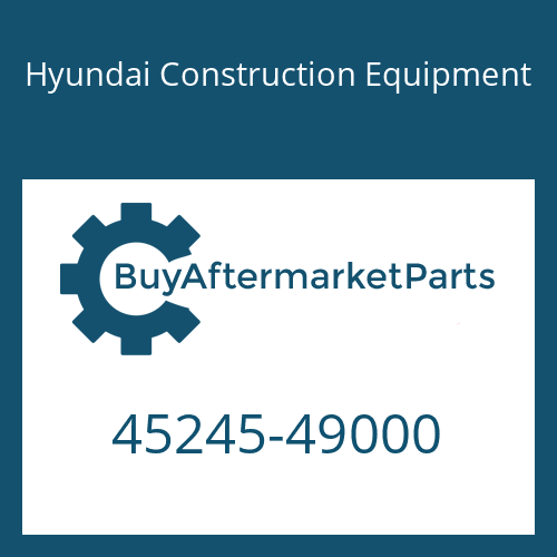 Hyundai Construction Equipment 45245-49000 - SEALING SLEEVE
