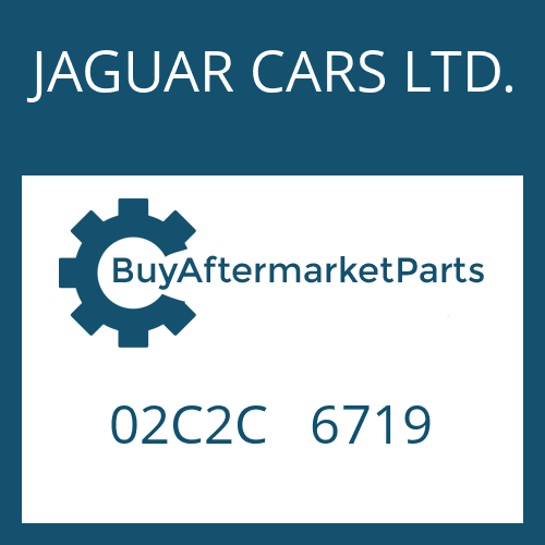 JAGUAR CARS LTD. 02C2C 6719 - SHAFT SEAL