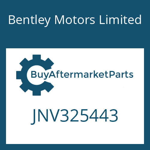 Bentley Motors Limited JNV325443 - SHAFT SEAL