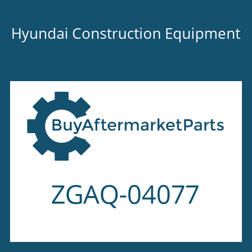 Hyundai Construction Equipment ZGAQ-04077 - BEARING-ROLLER