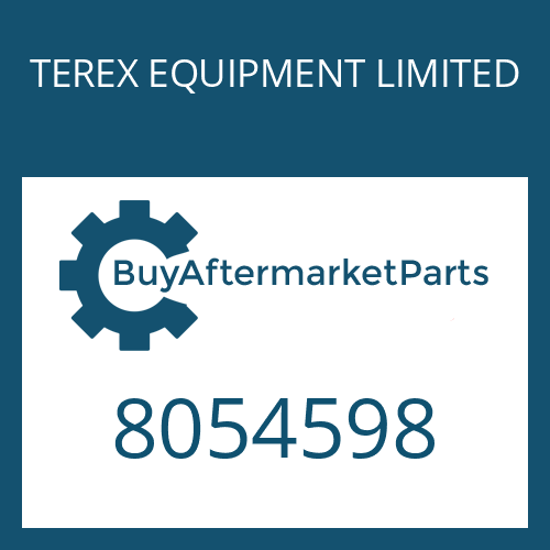 TEREX EQUIPMENT LIMITED 8054598 - FLAT HEAD BOLT