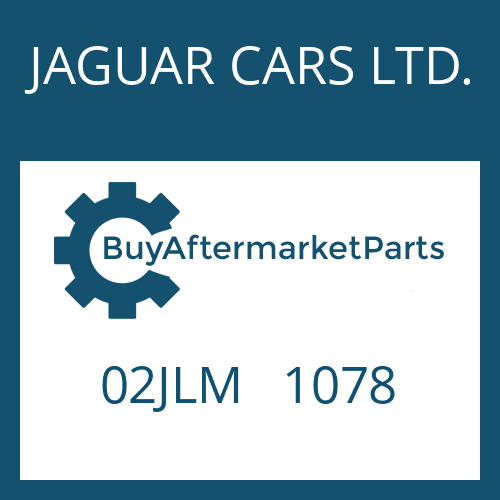 JAGUAR CARS LTD. 02JLM 1078 - HEXALOBULAR DRIVING SCREW