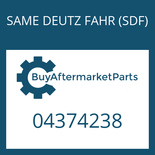 SAME DEUTZ FAHR (SDF) 04374238 - SLOTTED NUT