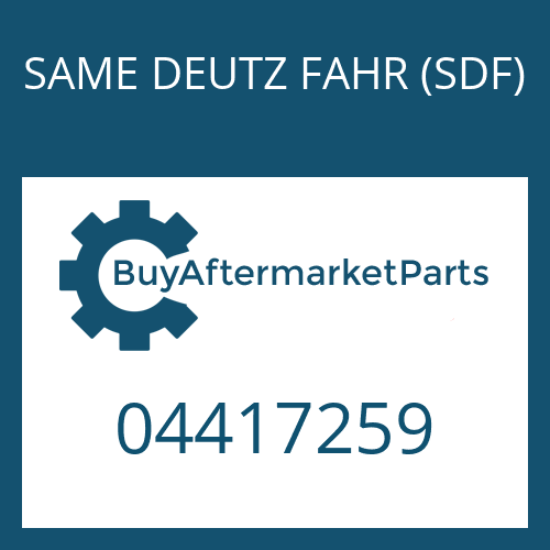 SAME DEUTZ FAHR (SDF) 04417259 - SNAP RING