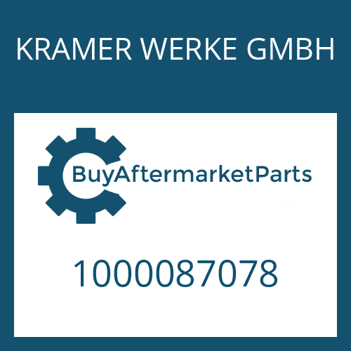 KRAMER WERKE GMBH 1000087078 - SHAFT SEAL