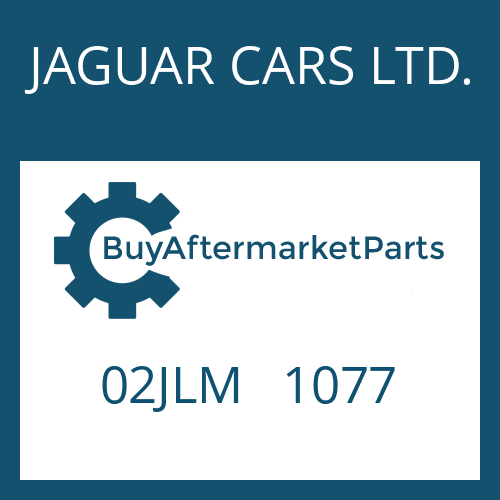 JAGUAR CARS LTD. 02JLM 1077 - RECTANGULAR RING