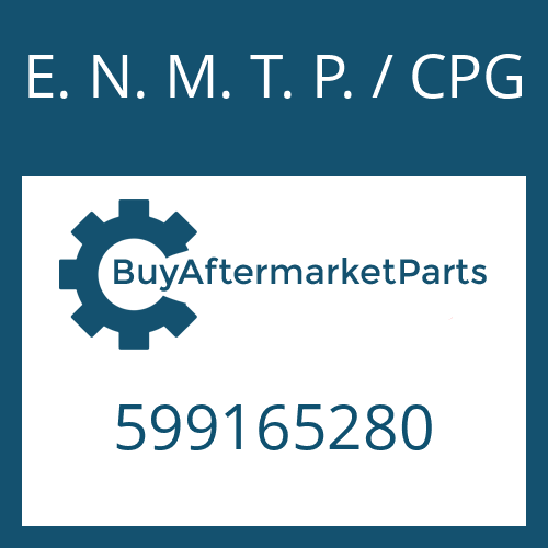 E. N. M. T. P. / CPG 599165280 - TAPER ROLLER BEARING