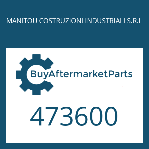 MANITOU COSTRUZIONI INDUSTRIALI S.R.L 473600 - TA.ROLLER BEARING