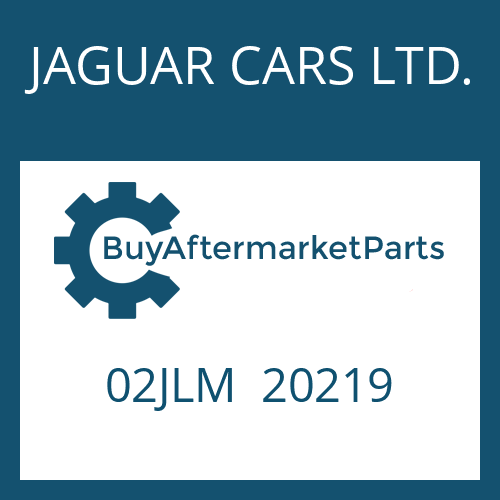 JAGUAR CARS LTD. 02JLM 20219 - SOLENOID VALVE