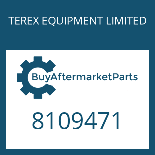 TEREX EQUIPMENT LIMITED 8109471 - HOSE PIPE