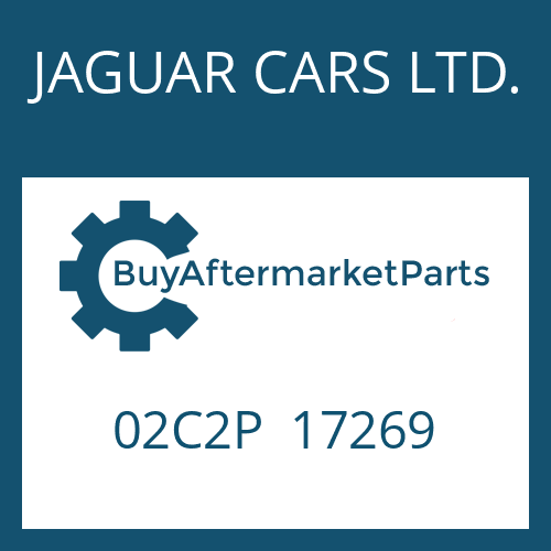 JAGUAR CARS LTD. 02C2P 17269 - ABTRIEBSFLANSCH