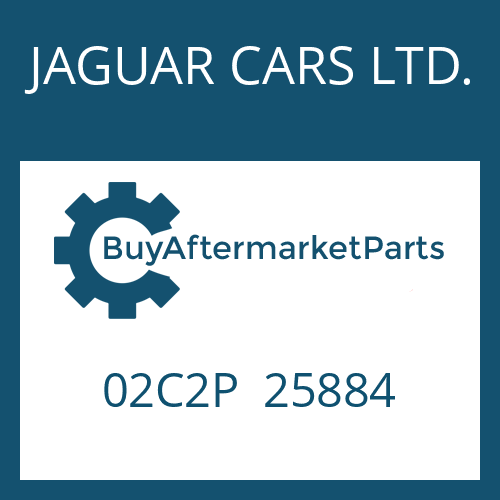 JAGUAR CARS LTD. 02C2P 25884 - MECHATRONIC