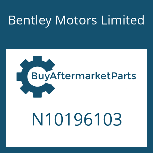 Bentley Motors Limited N10196103 - 12 POINT SOCKET SCREW