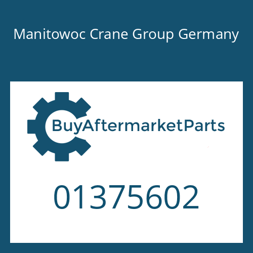 Manitowoc Crane Group Germany 01375602 - COMPR.SPRING