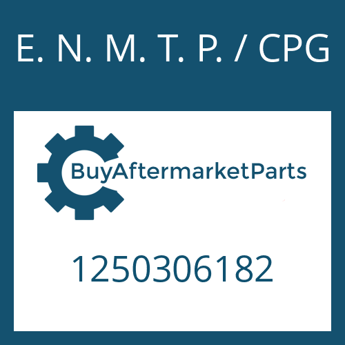 E. N. M. T. P. / CPG 1250306182 - GASKET