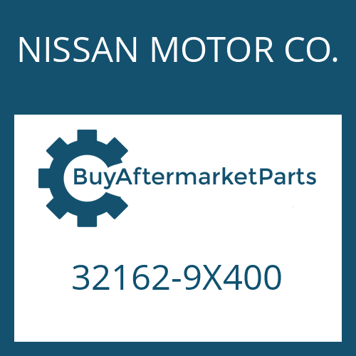 NISSAN MOTOR CO. 32162-9X400 - GASKET