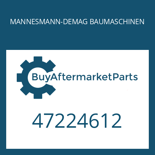 MANNESMANN-DEMAG BAUMASCHINEN 47224612 - HELICAL GEAR