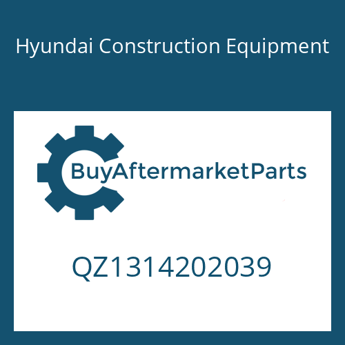 Hyundai Construction Equipment QZ1314202039 - PUMP SHAFT