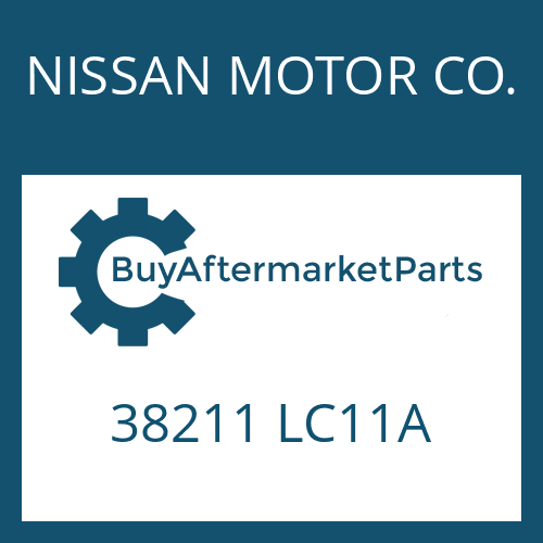 NISSAN MOTOR CO. 38211 LC11A - OUTPUT FLANGE