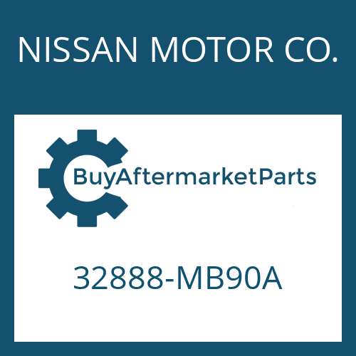 NISSAN MOTOR CO. 32888-MB90A - DRIVER