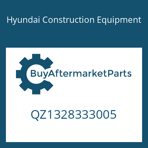 Hyundai Construction Equipment QZ1328333005 - SYNCHRONRING