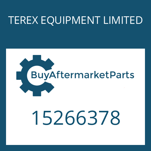 TEREX EQUIPMENT LIMITED 15266378 - COMPR.SPRING