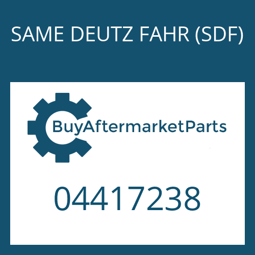 SAME DEUTZ FAHR (SDF) 04417238 - ADJUSTMENT PLATE