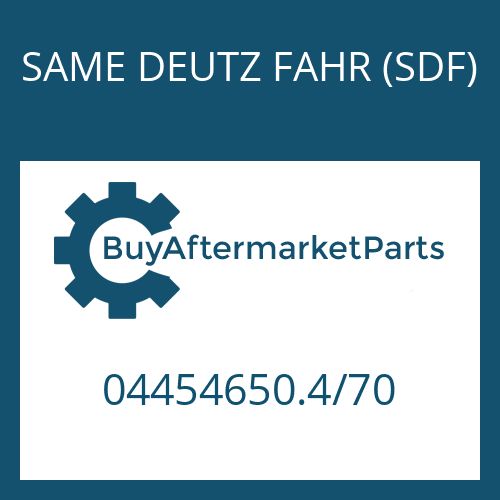 SAME DEUTZ FAHR (SDF) 04454650.4/70 - T 7120 L