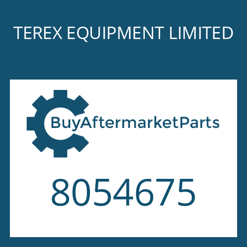 TEREX EQUIPMENT LIMITED 8054675 - THRUST WASHER