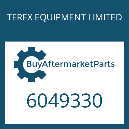 TEREX EQUIPMENT LIMITED 6049330 - HELICAL GEAR