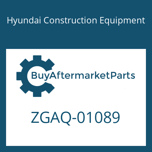 Hyundai Construction Equipment ZGAQ-01089 - PLATE-DEFLECTOR