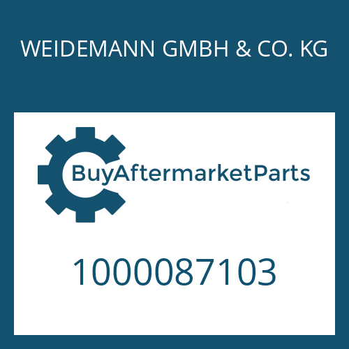 WEIDEMANN GMBH & CO. KG 1000087103 - WHEEL STUD