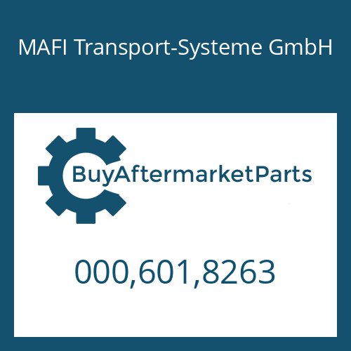 MAFI Transport-Systeme GmbH 000,601,8263 - MS-E 3060 II