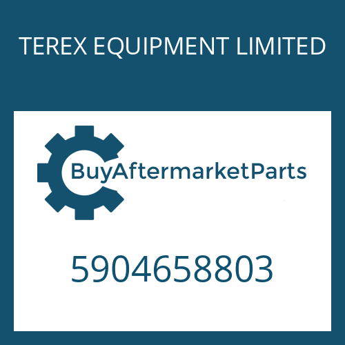 TEREX EQUIPMENT LIMITED 5904658803 - AXLE CASING