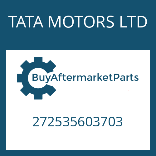 TATA MOTORS LTD 272535603703 - GANTRY HOUSING