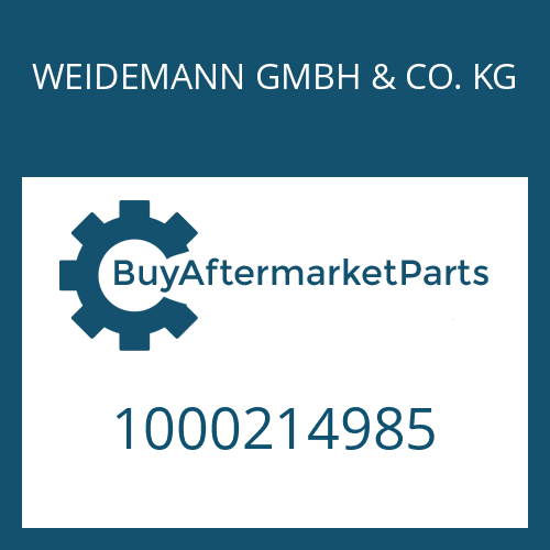 WEIDEMANN GMBH & CO. KG 1000214985 - SHIM