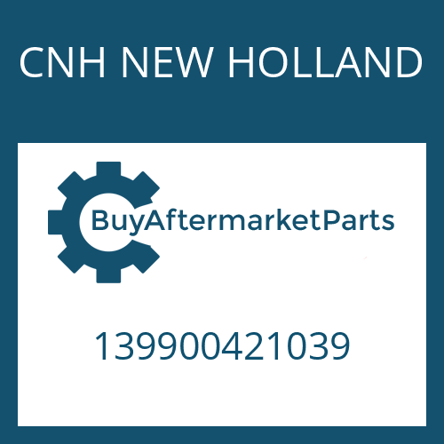 CNH NEW HOLLAND 139900421039 - THRUST WASHER