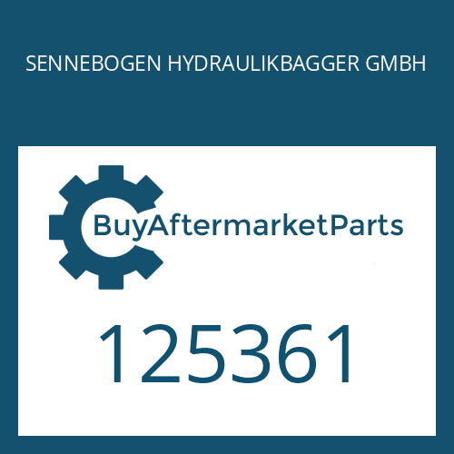 SENNEBOGEN HYDRAULIKBAGGER GMBH 125361 - AXLE CASING