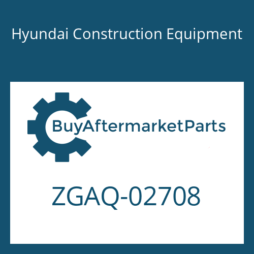 Hyundai Construction Equipment ZGAQ-02708 - SHAFT-STUB