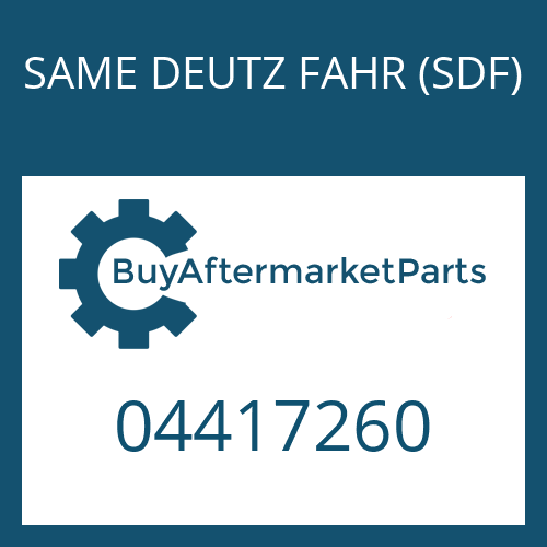 SAME DEUTZ FAHR (SDF) 04417260 - RING GEAR