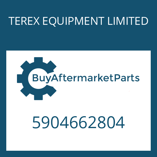 TEREX EQUIPMENT LIMITED 5904662804 - DIFF.AXLE