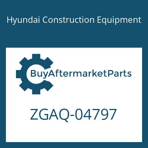 Hyundai Construction Equipment ZGAQ-04797 - HOUSING-DIFF