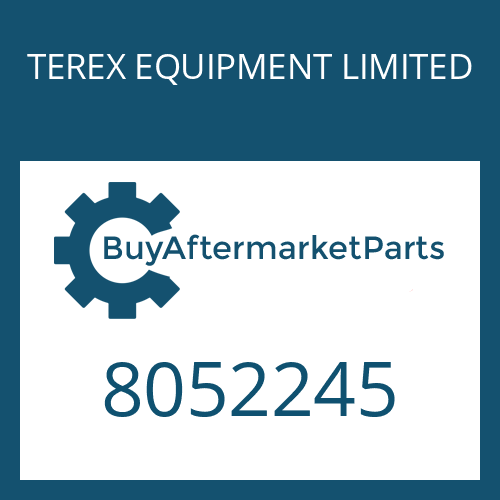TEREX EQUIPMENT LIMITED 8052245 - COVER