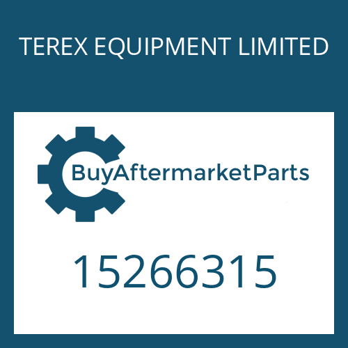 TEREX EQUIPMENT LIMITED 15266315 - CLAMPING PLATE