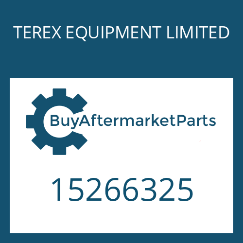 TEREX EQUIPMENT LIMITED 15266325 - BUSH