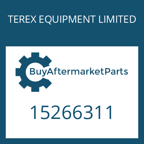 TEREX EQUIPMENT LIMITED 15266311 - SEALING CAP