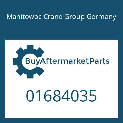 Manitowoc Crane Group Germany 01684035 - GASKET